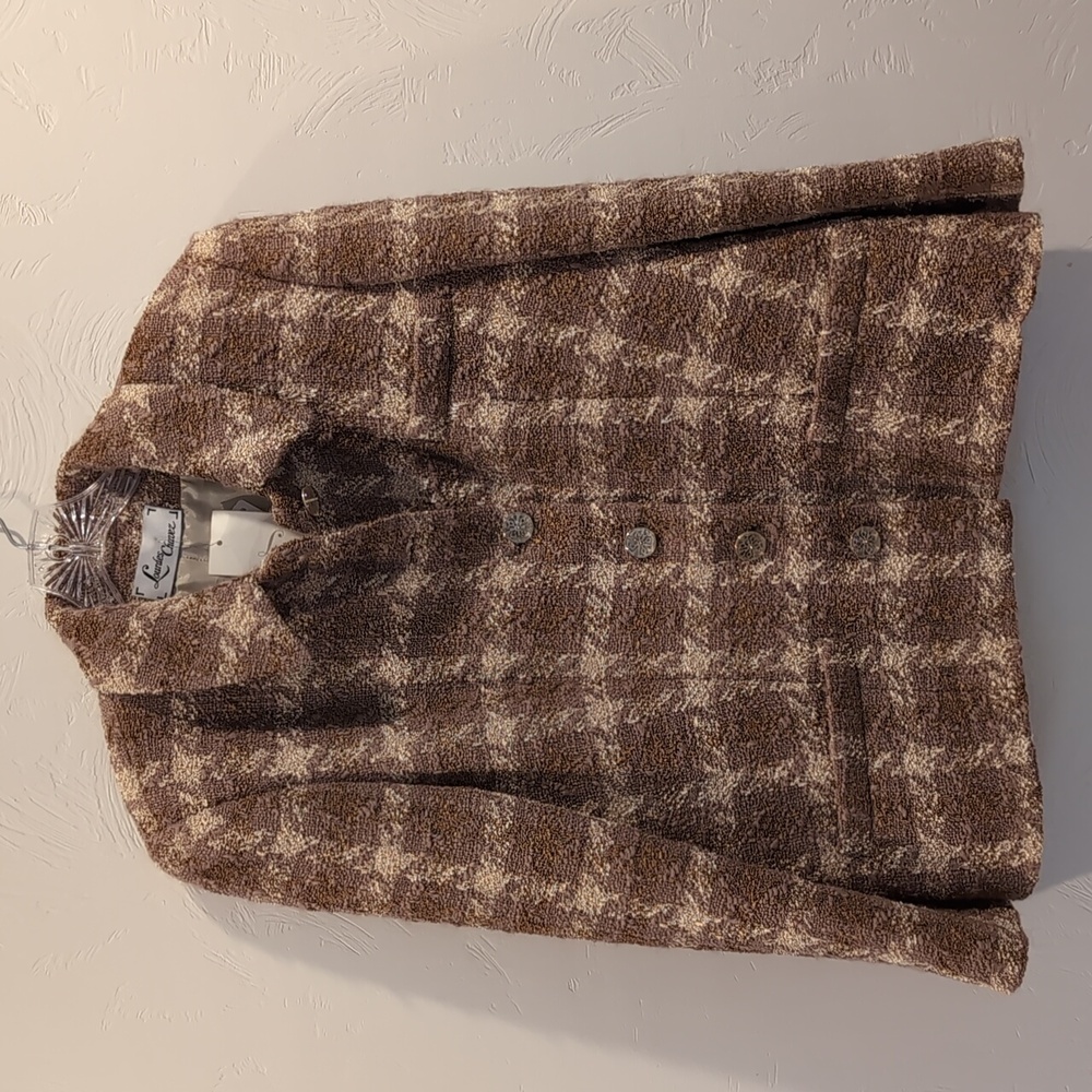 Lourdes Chavez designer wool jacket